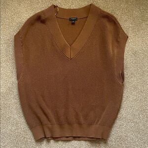 Ann Taylor Chocolate Knit Sweater